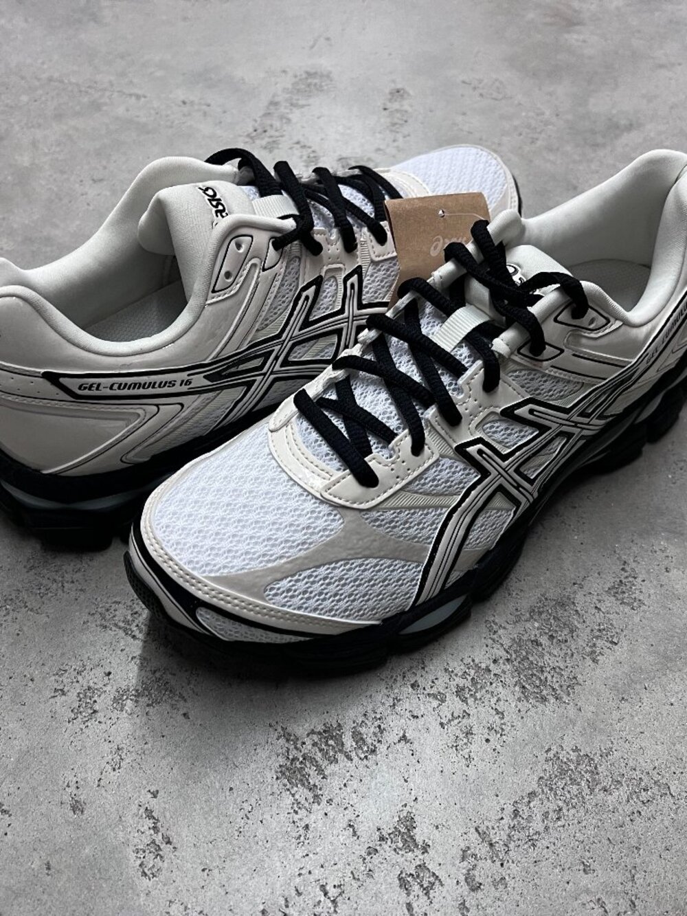 Asics GEL-Cumulus 16 In White Cream Men's Running 1203B071-100 - New